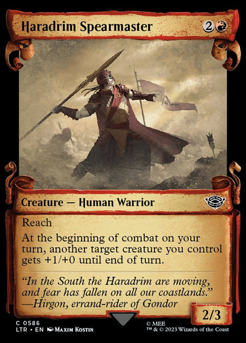 Haradrim Spearmaster - Showcase (Foil)