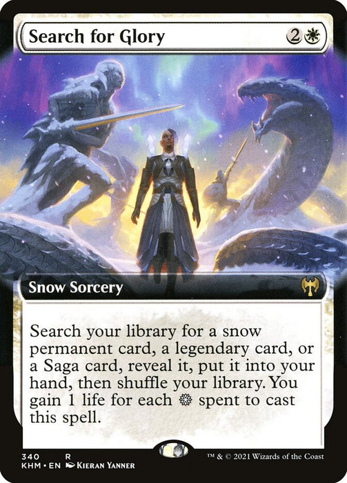 Search for Glory - Extended Art- Snow (Foil)
