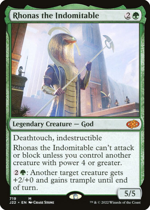 Rhonas the Indomitable - Legendary