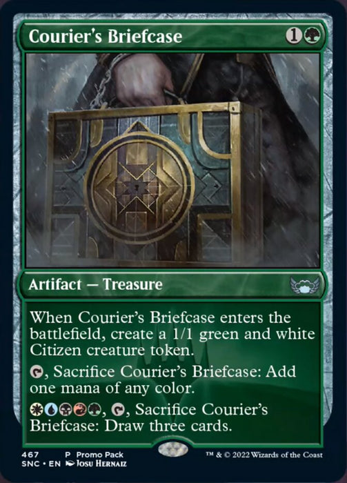 Courier's Briefcase  - Inverted (Foil)