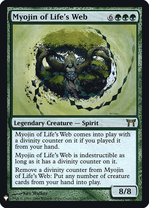 Myojin of Life's Web (Foil)