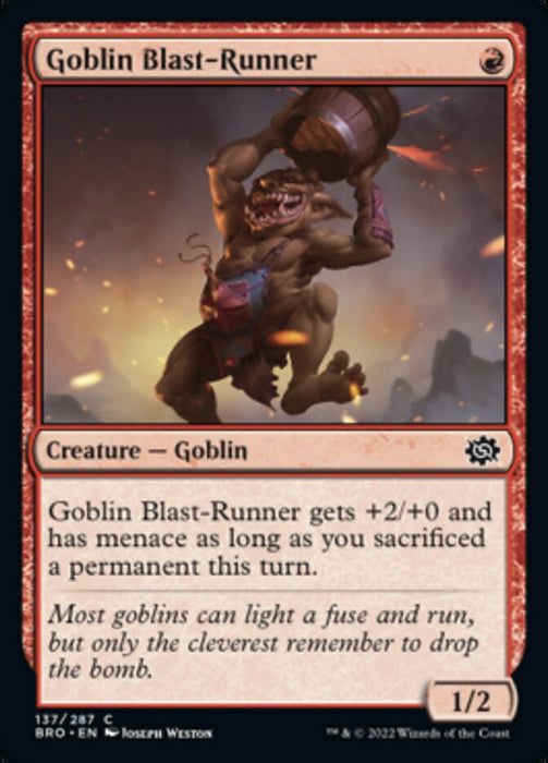 Goblin Blast-Runner (Foil)
