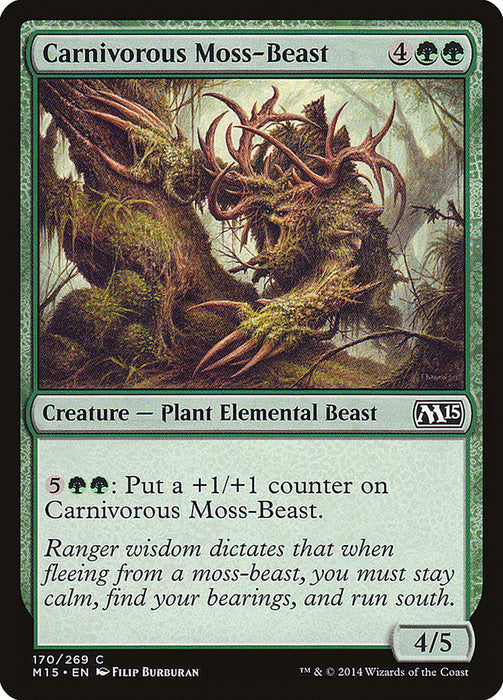 Carnivorous Moss-Beast  (Foil)