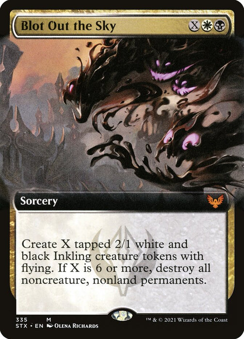 Blot Out the Sky  - Extended Art (Foil)