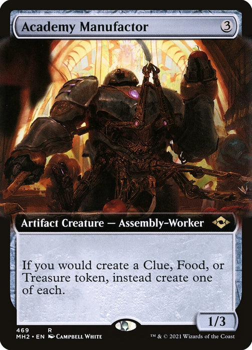 Academy Manufactor  - Extended Art (Foil)