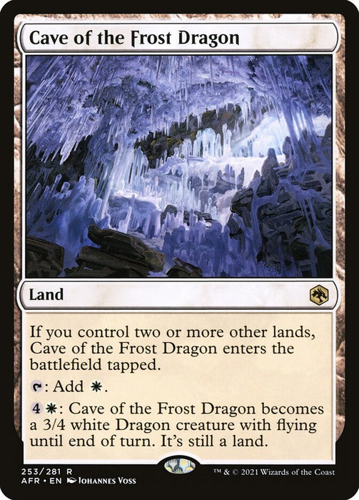Cave of the Frost Dragon  (Foil)