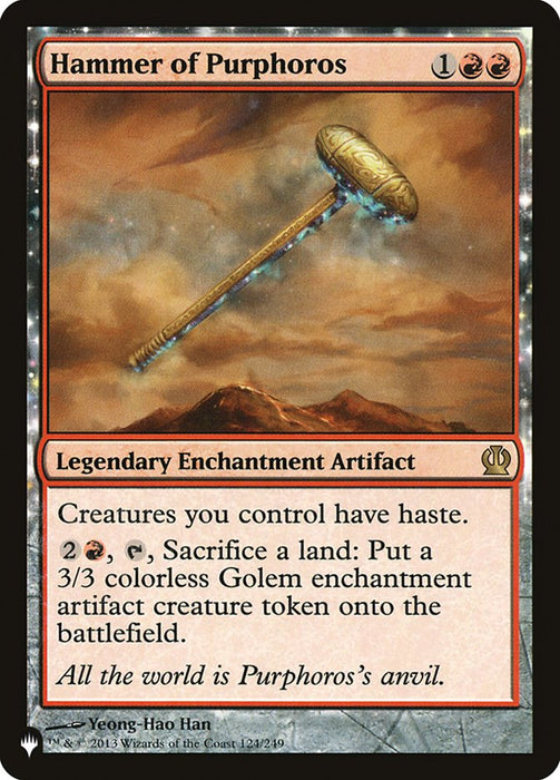 Hammer of Purphoros - Nyxtouched