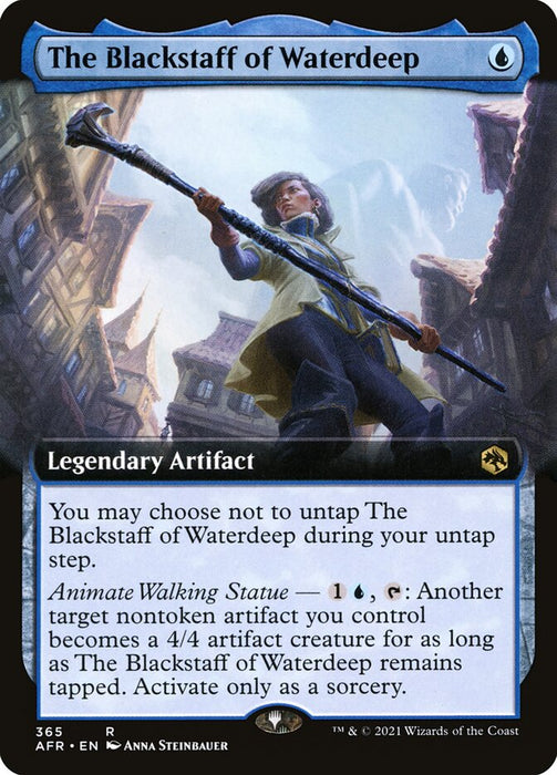 The Blackstaff of Waterdeep  - Legendary - Extended Art (Foil)