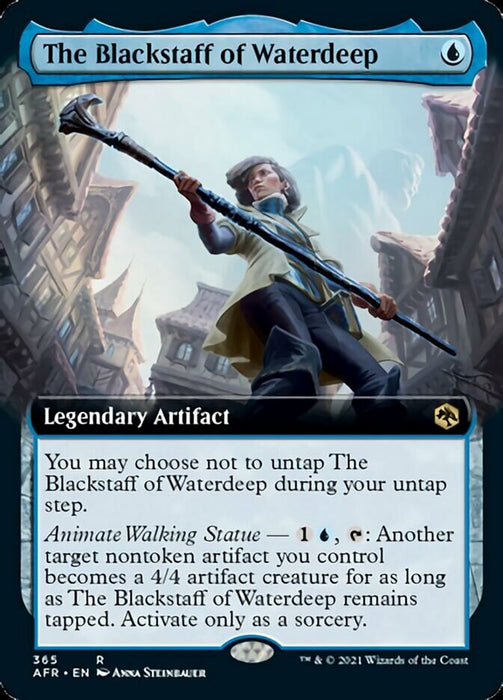 The Blackstaff of Waterdeep  - Legendary - Extended Art