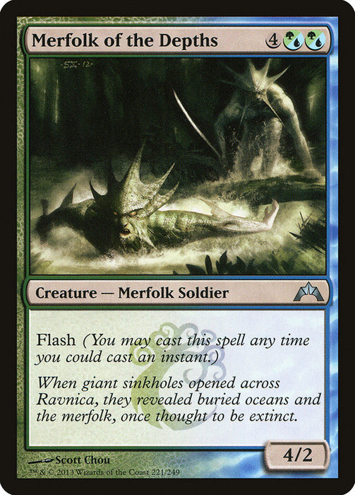 Merfolk of the Depths  (Foil)