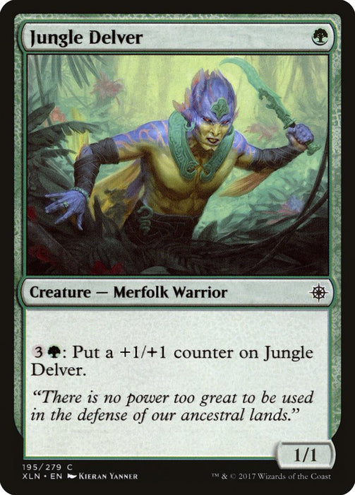 Jungle Delver  (Foil)