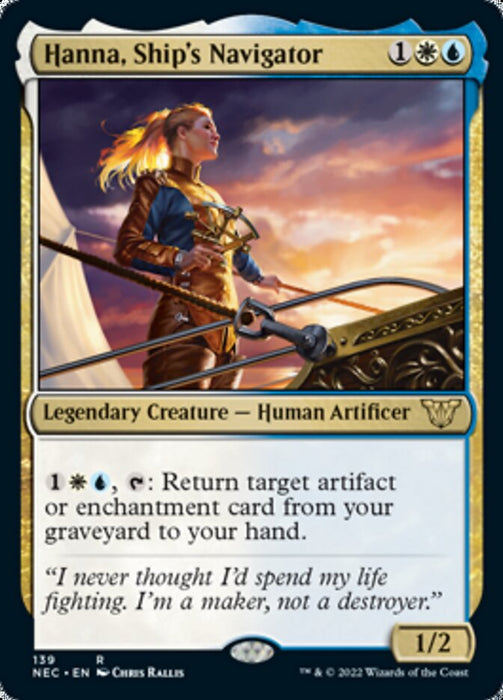 Hanna, Ship's Navigator  - Legendary