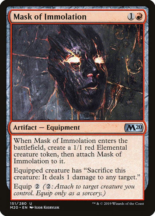 Mask of Immolation  (Foil)