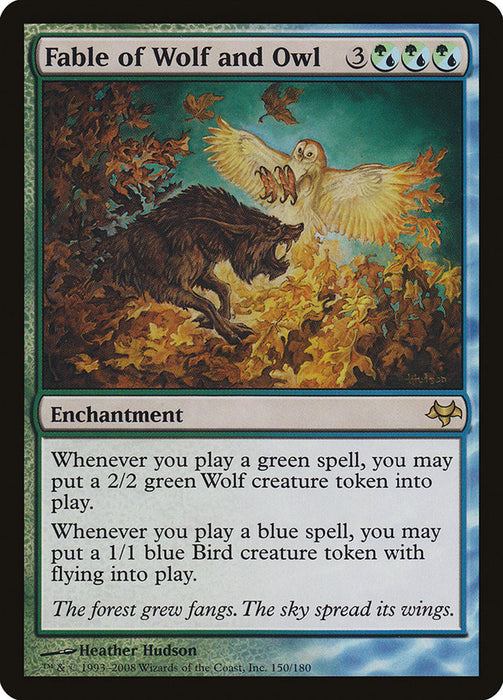 Fable of Wolf and Owl  (Foil)