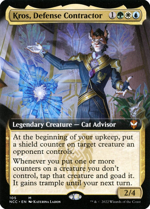 Kros, Defense Contractor - Legendary- Extended Art (Foil)