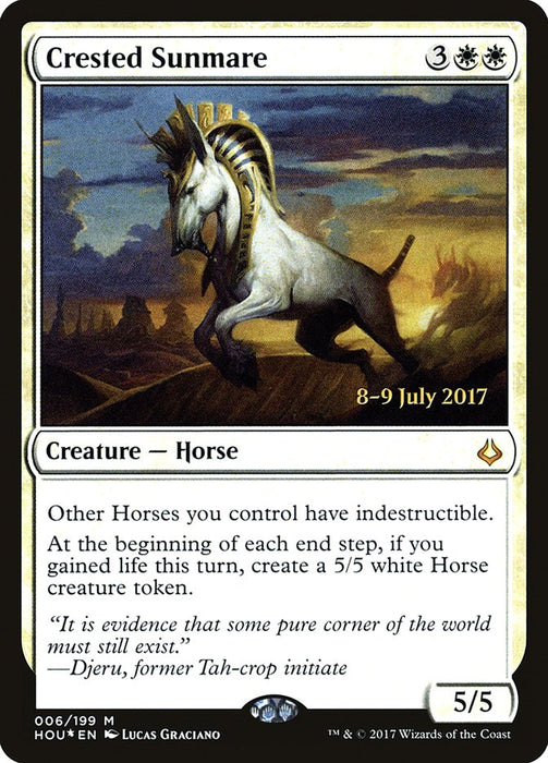 Crested Sunmare  (Foil)