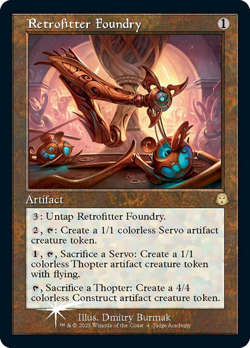 Retrofitter Foundry - Retro Frame (Foil)