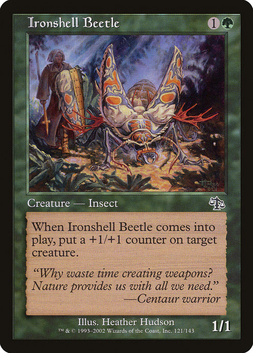 Ironshell Beetle  (Foil)