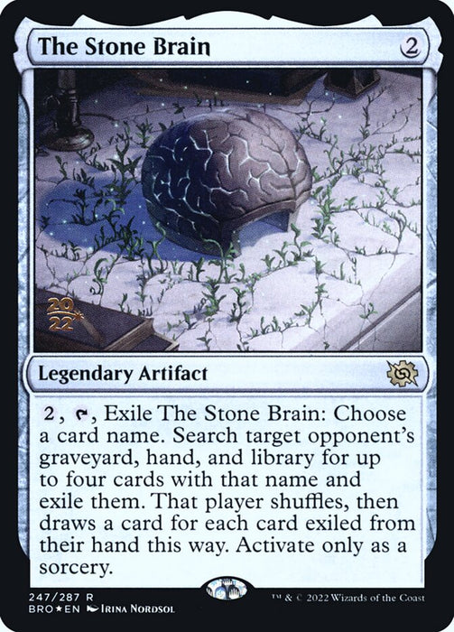 The Stone Brain - Legendary (Foil)