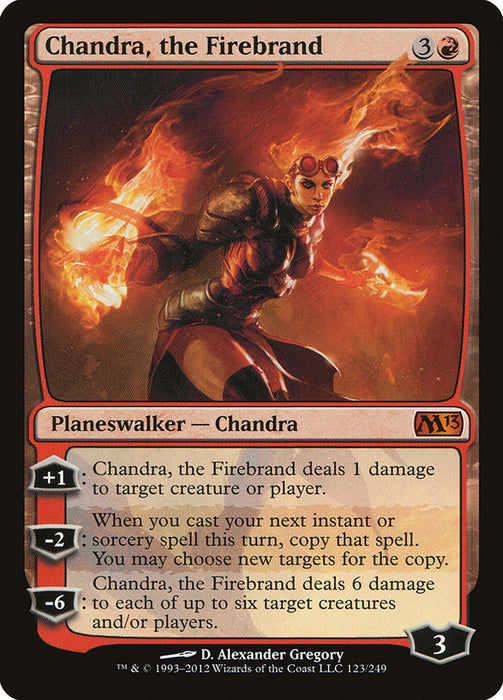 Chandra, the Firebrand  (Foil)