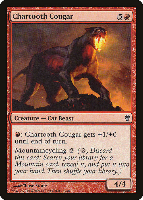 Chartooth Cougar  (Foil)