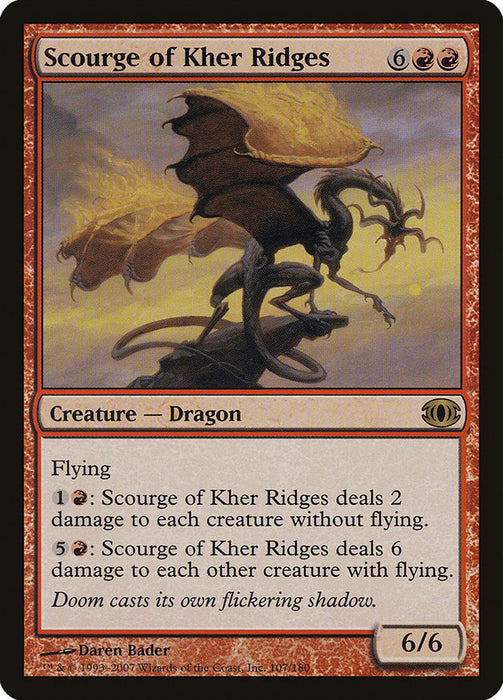Scourge of Kher Ridges  (Foil)