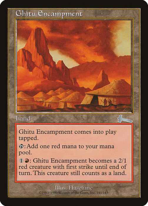 Ghitu Encampment  (Foil)