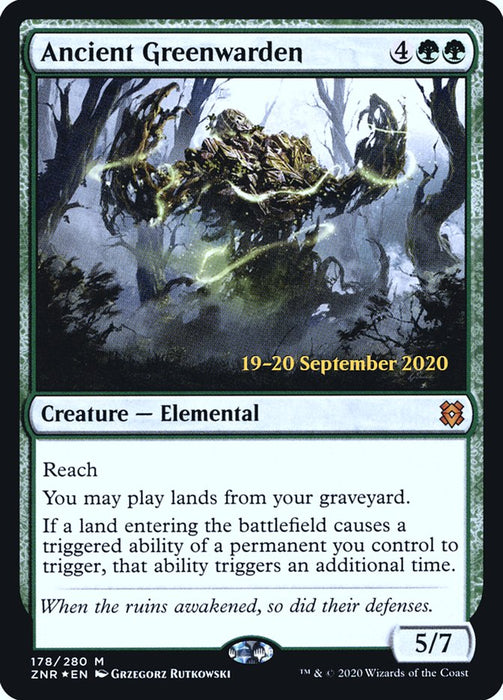 Ancient Greenwarden  (Foil)