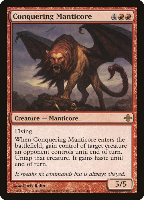 Conquering Manticore  (Foil)