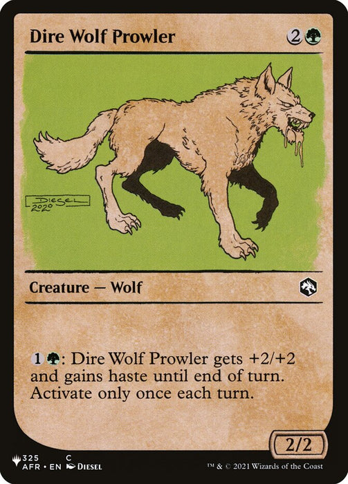Dire Wolf Prowler - Showcase