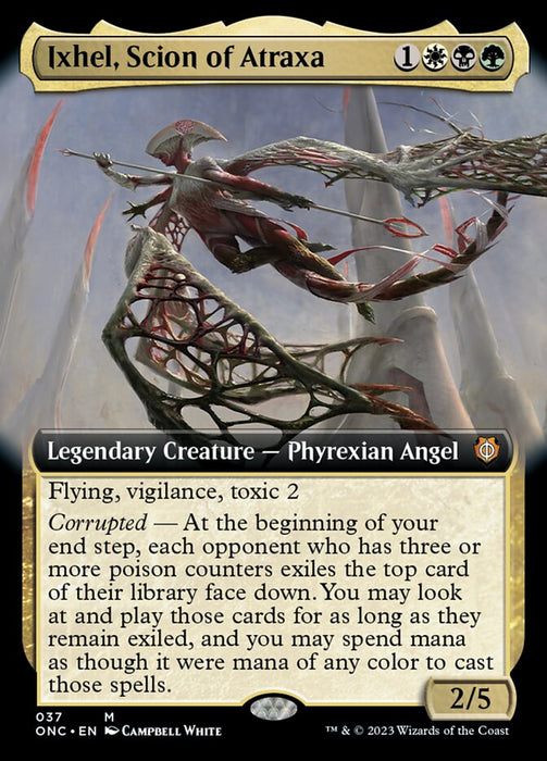 Ixhel, Scion of Atraxa - Legendary- Extended Art