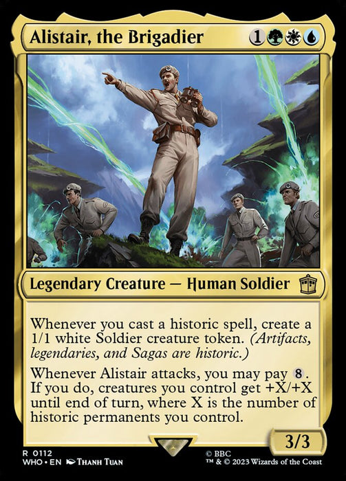 Alistair, the Brigadier - Legendary
