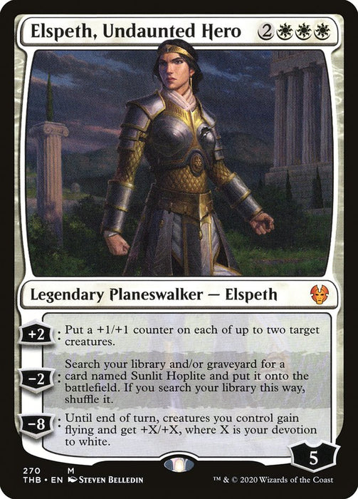 Elspeth, Undaunted Hero  (Foil)