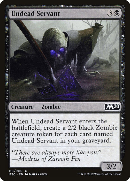 Undead Servant  (Foil)
