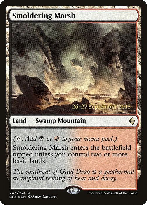 Smoldering Marsh  (Foil)