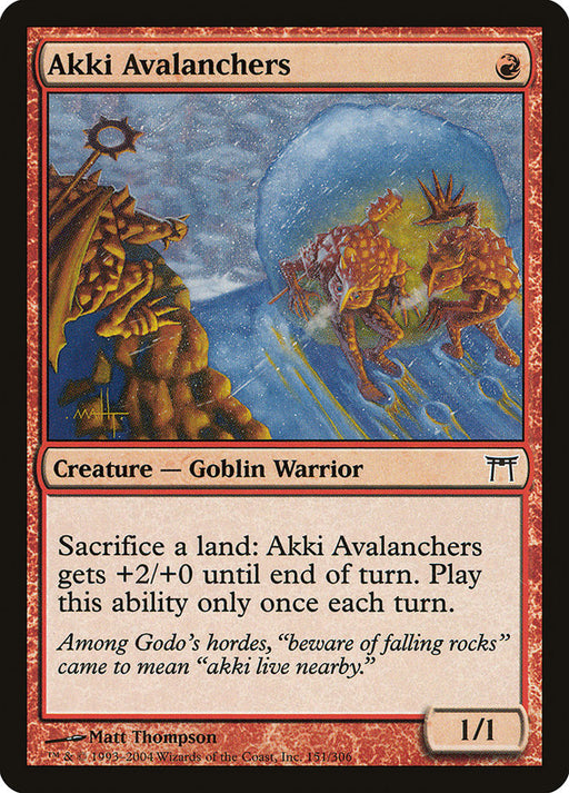 Akki Avalanchers  (Foil)