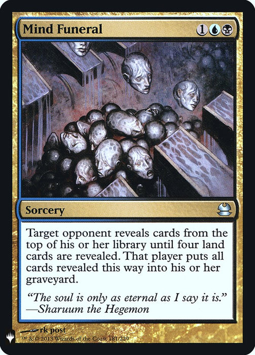 Mind Funeral (Foil)