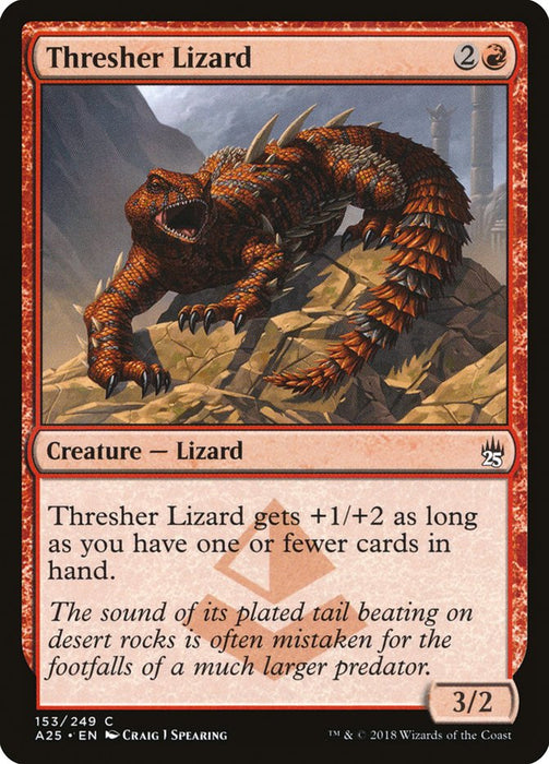 Thresher Lizard  (Foil)