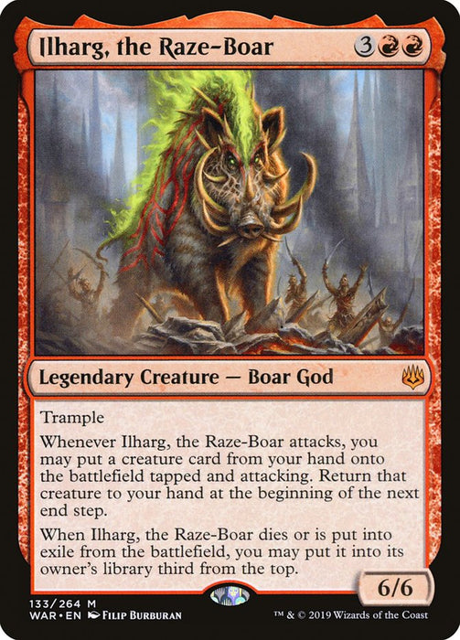 Ilharg, the Raze-Boar  - Legendary (Foil)