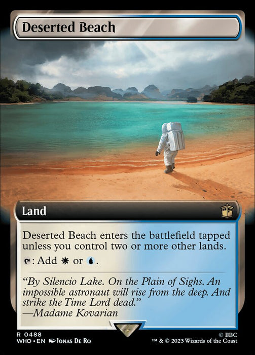 Deserted Beach - Extended Art (Foil)