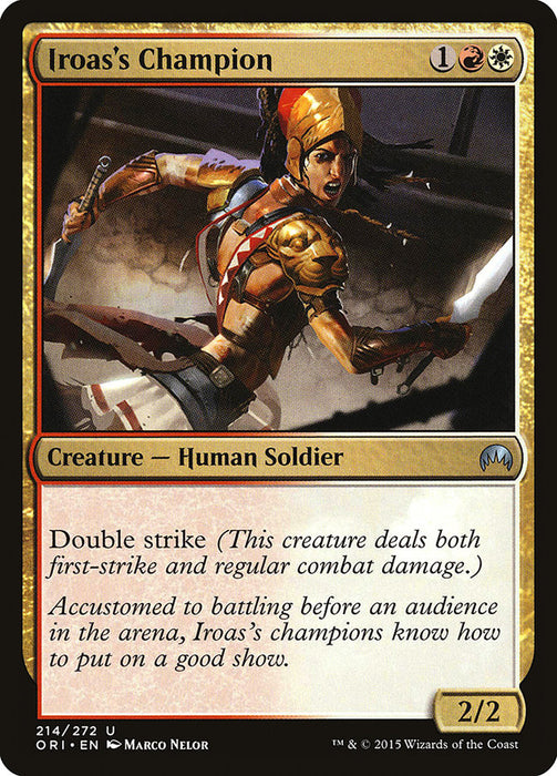Iroas's Champion  (Foil)