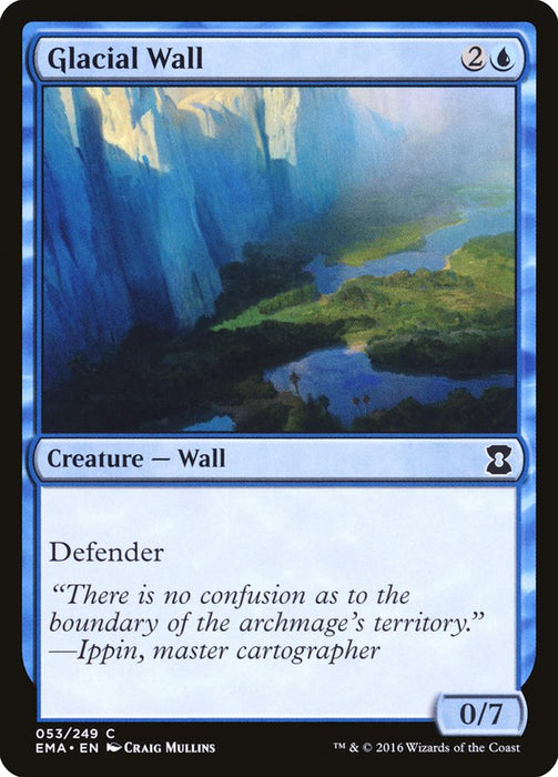 Glacial Wall  (Foil)
