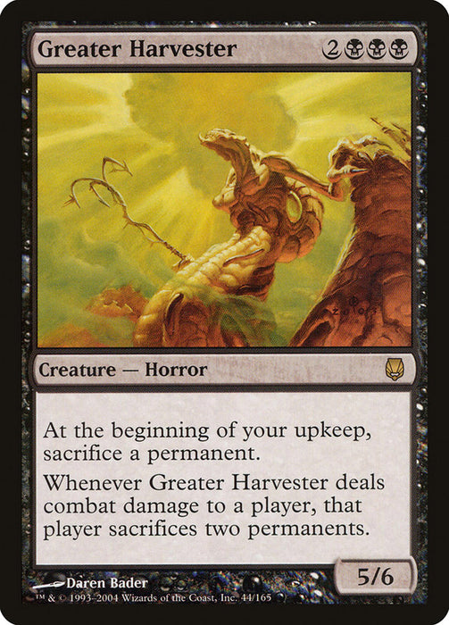 Greater Harvester  (Foil)