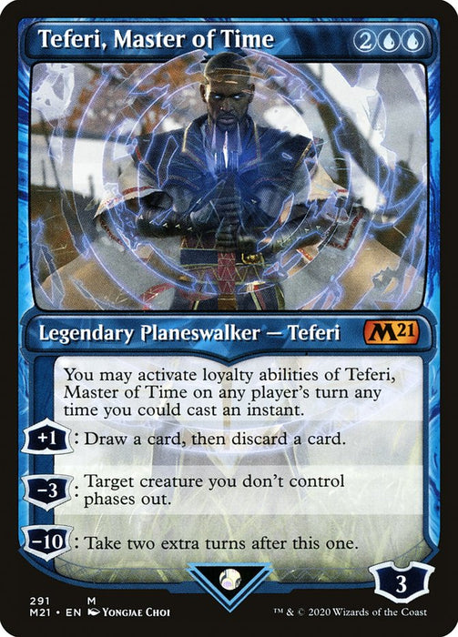 Teferi, Master of Time  - Showcase (Foil)