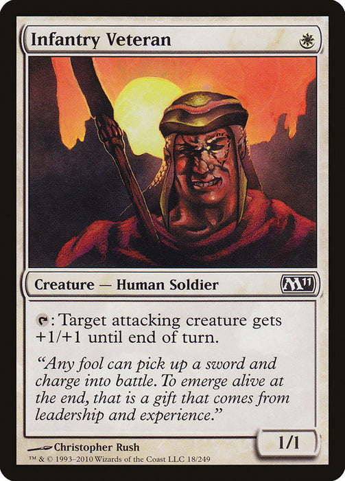Infantry Veteran  (Foil)