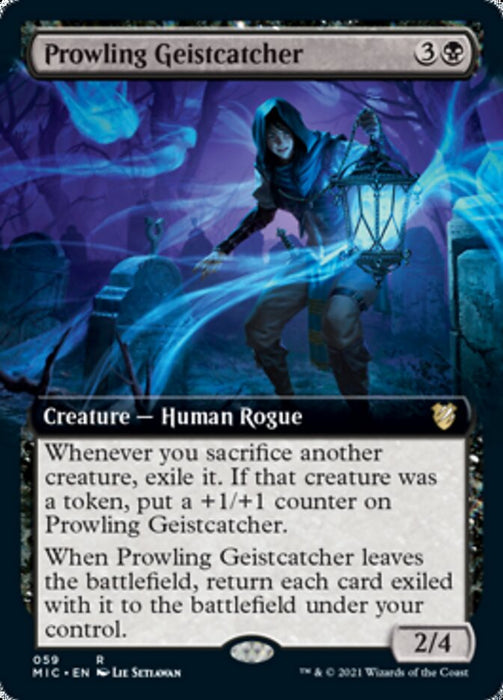 Prowling Geistcatcher  - Extended Art