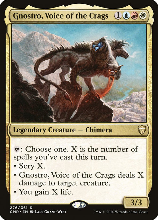 Gnostro, Voice of the Crags  - Legendary (Foil)