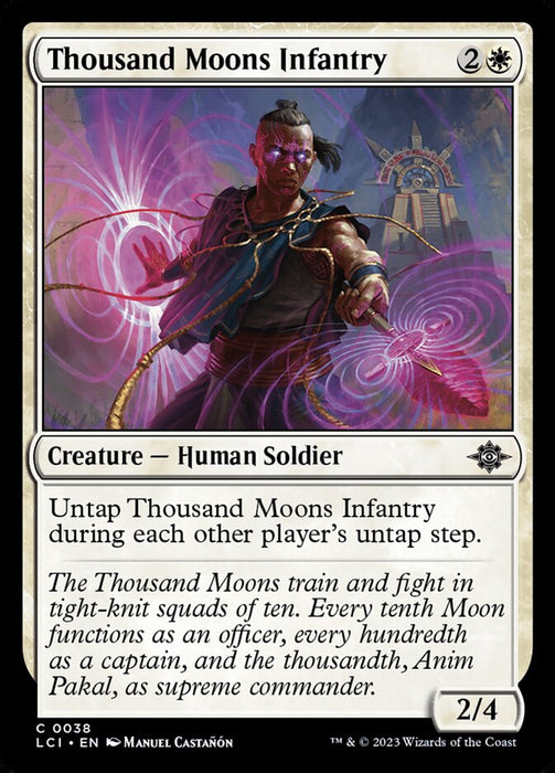 Thousand Moons Infantry (Foil)