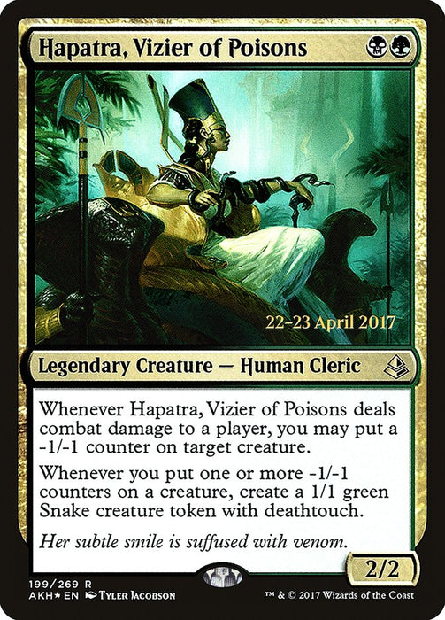 Hapatra, Vizier of Poisons  (Foil)