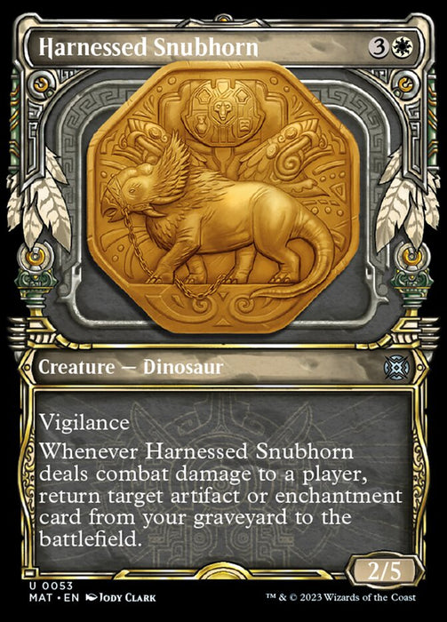 Harnessed Snubhorn - Showcase- Inverted (Foil)